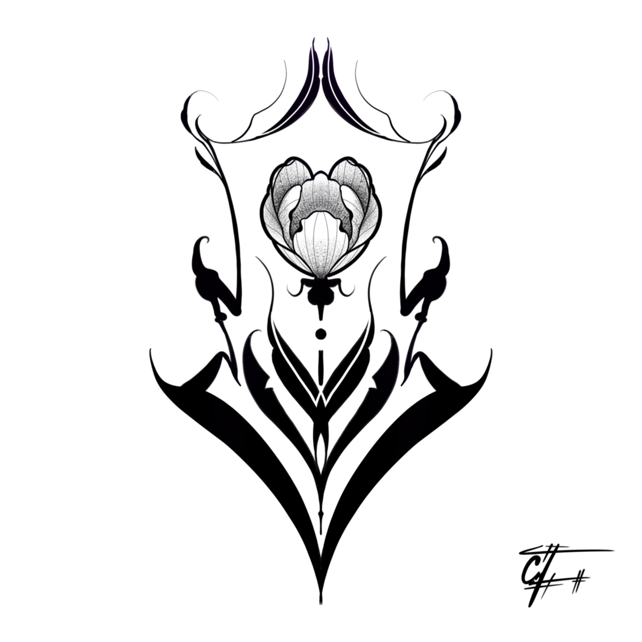 Flor nouveau