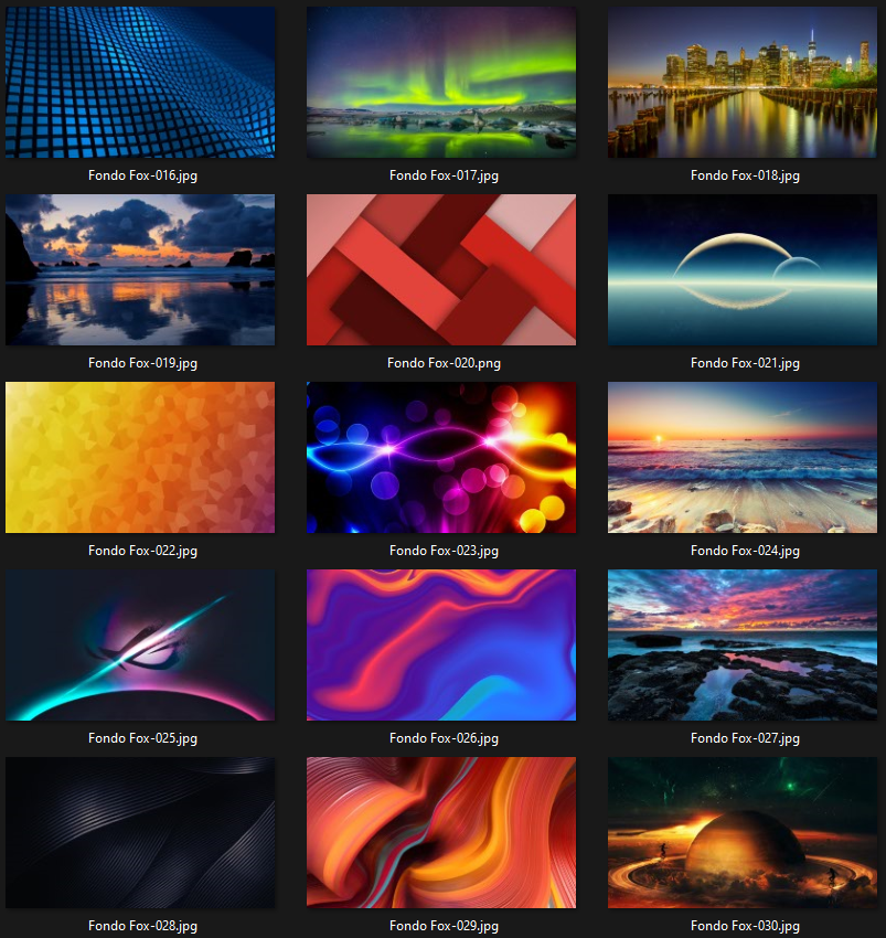 70 Fondos Graficos - Pack 01