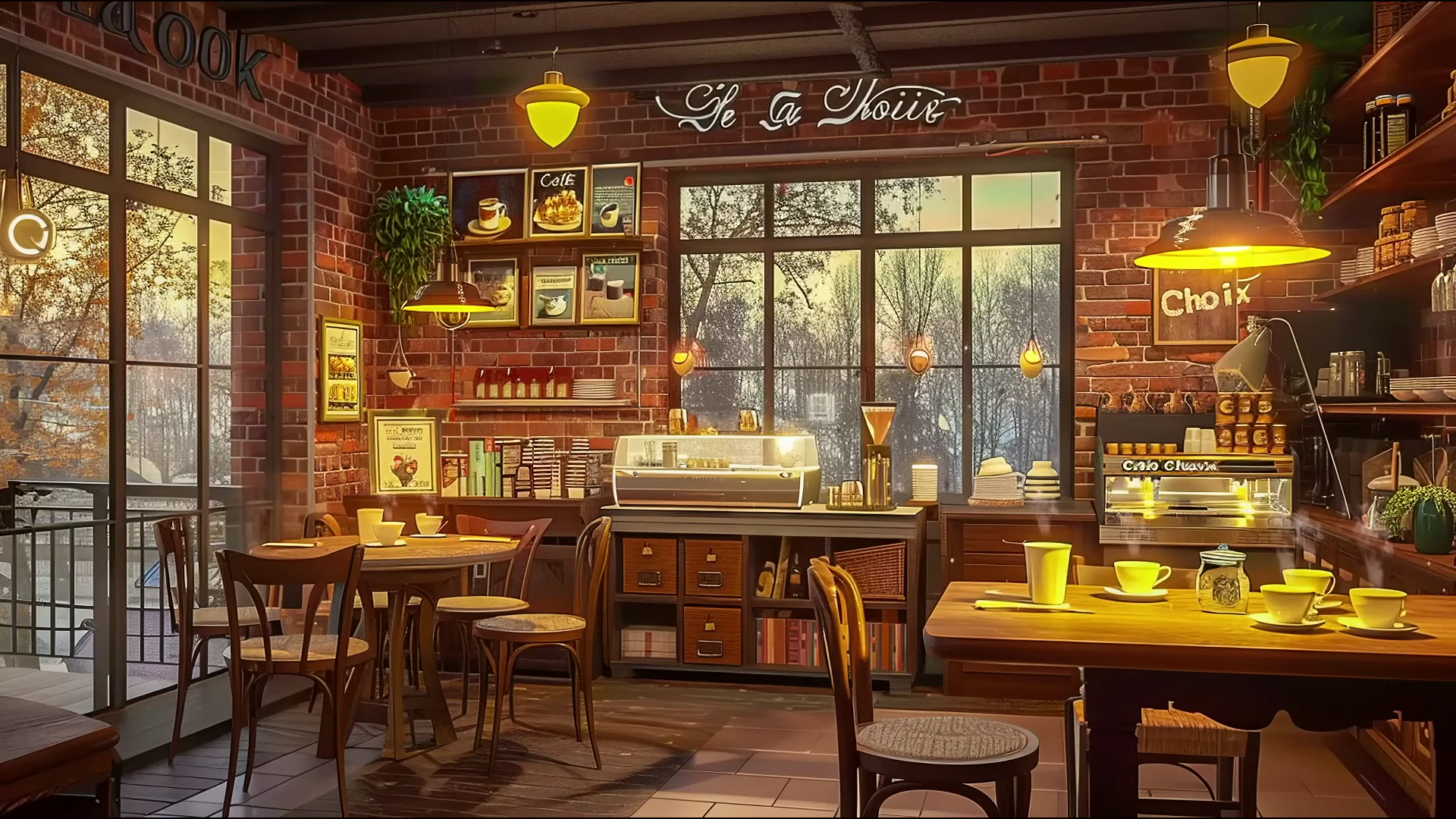 Fondo Video - Cafeteria