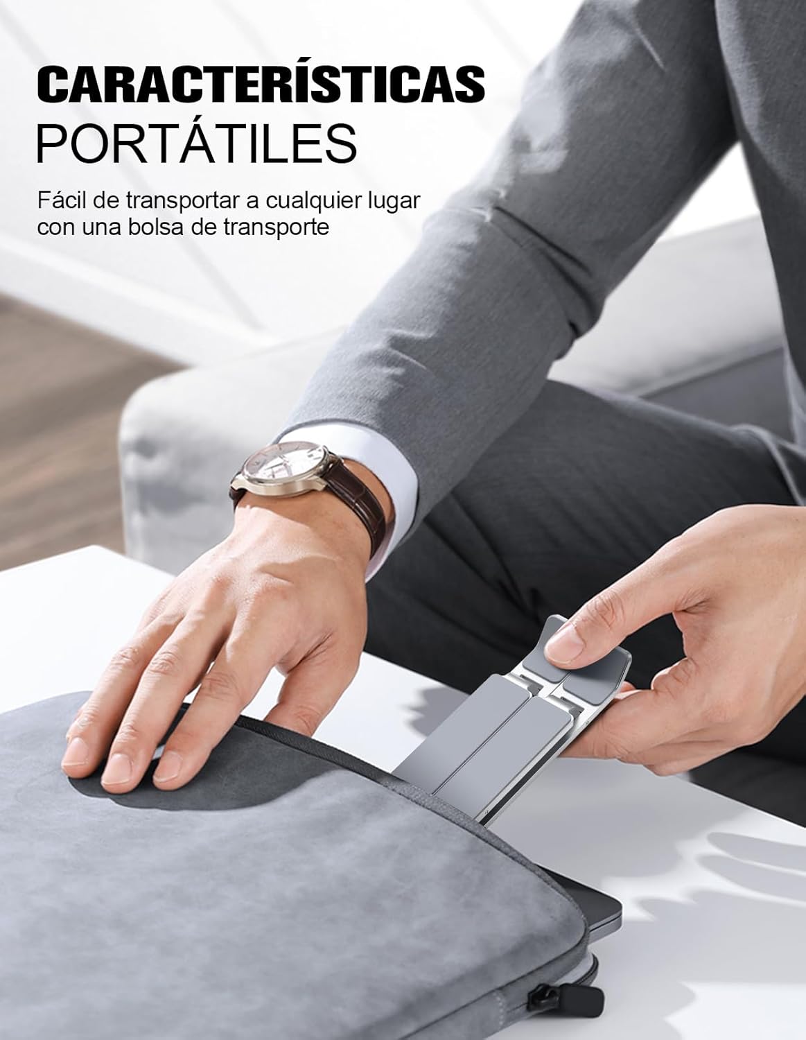 SOPORTE INCLINABLE ALUMINIO