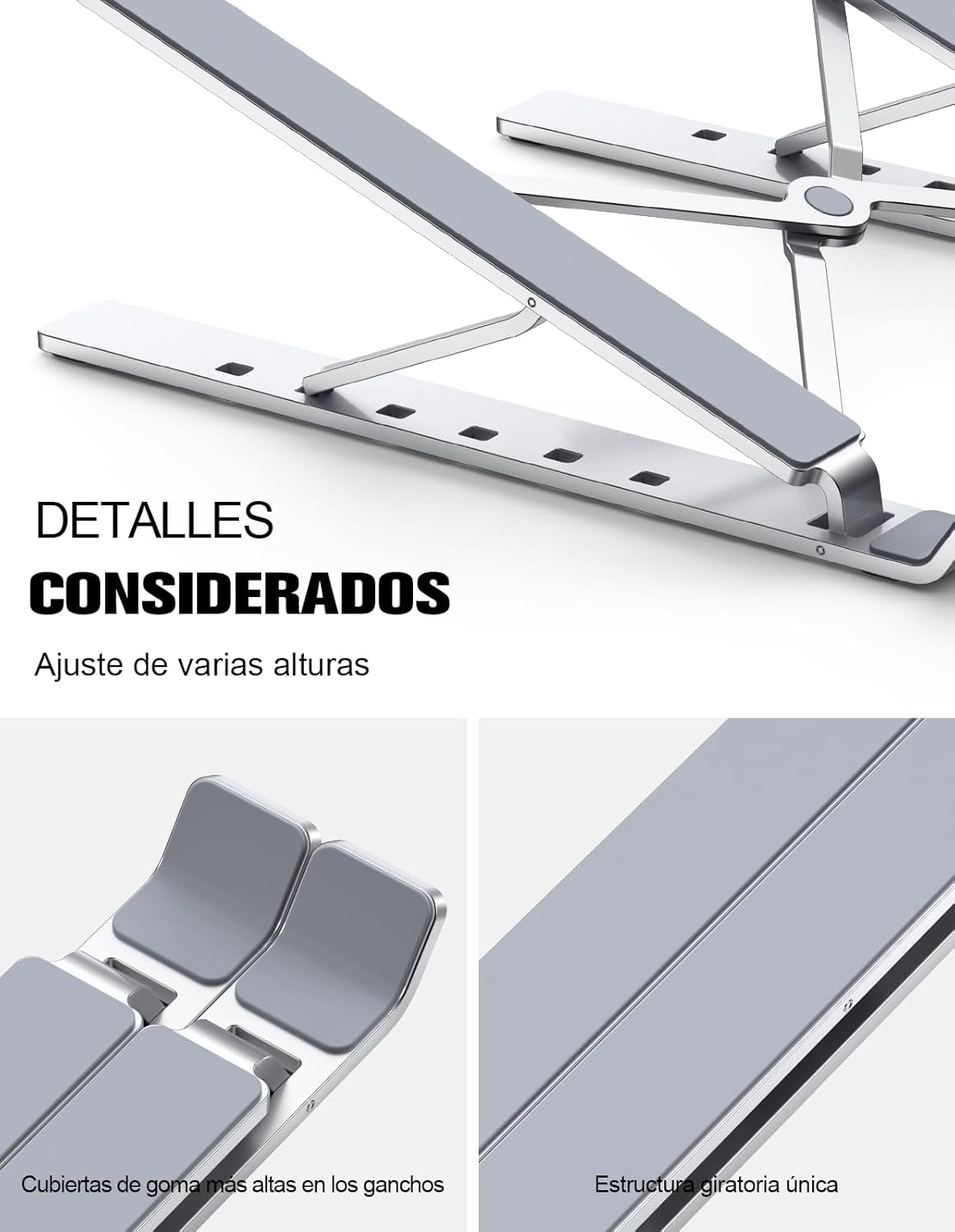 SOPORTE INCLINABLE ALUMINIO