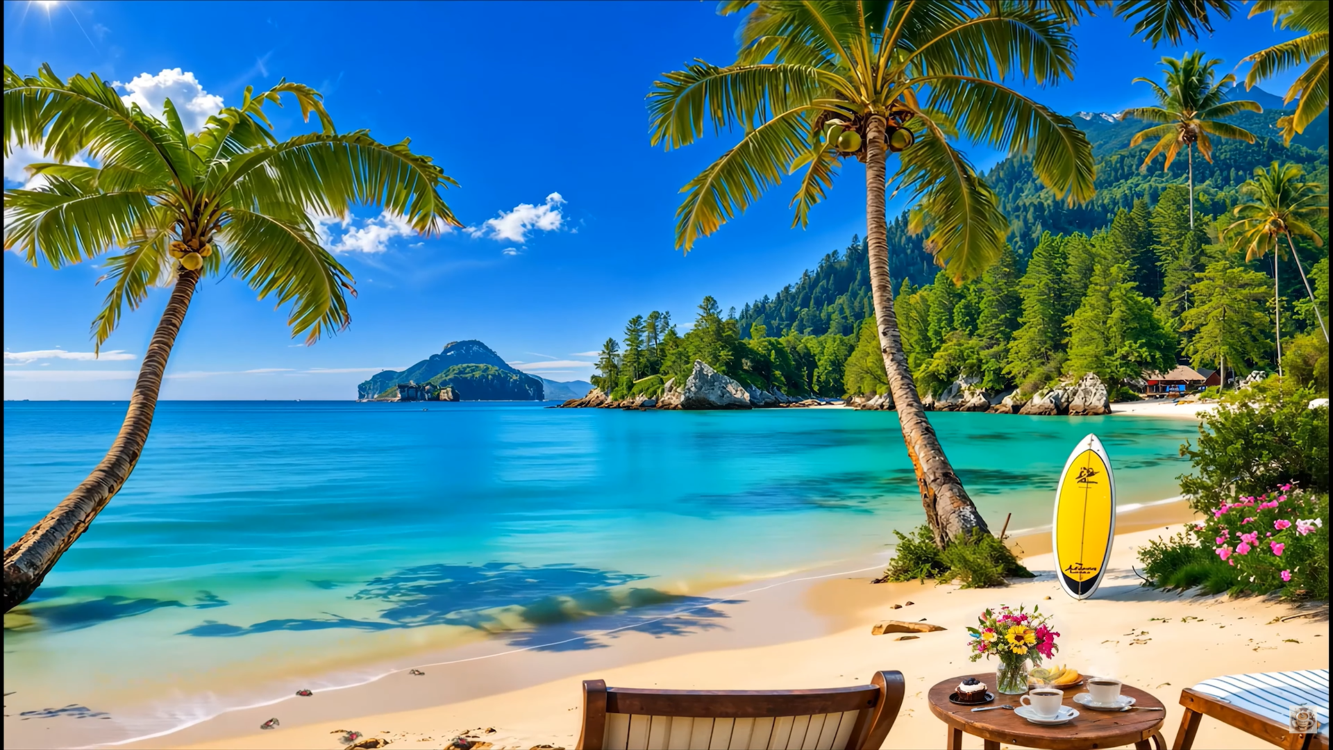 Fondo Video - Playa Palmeras