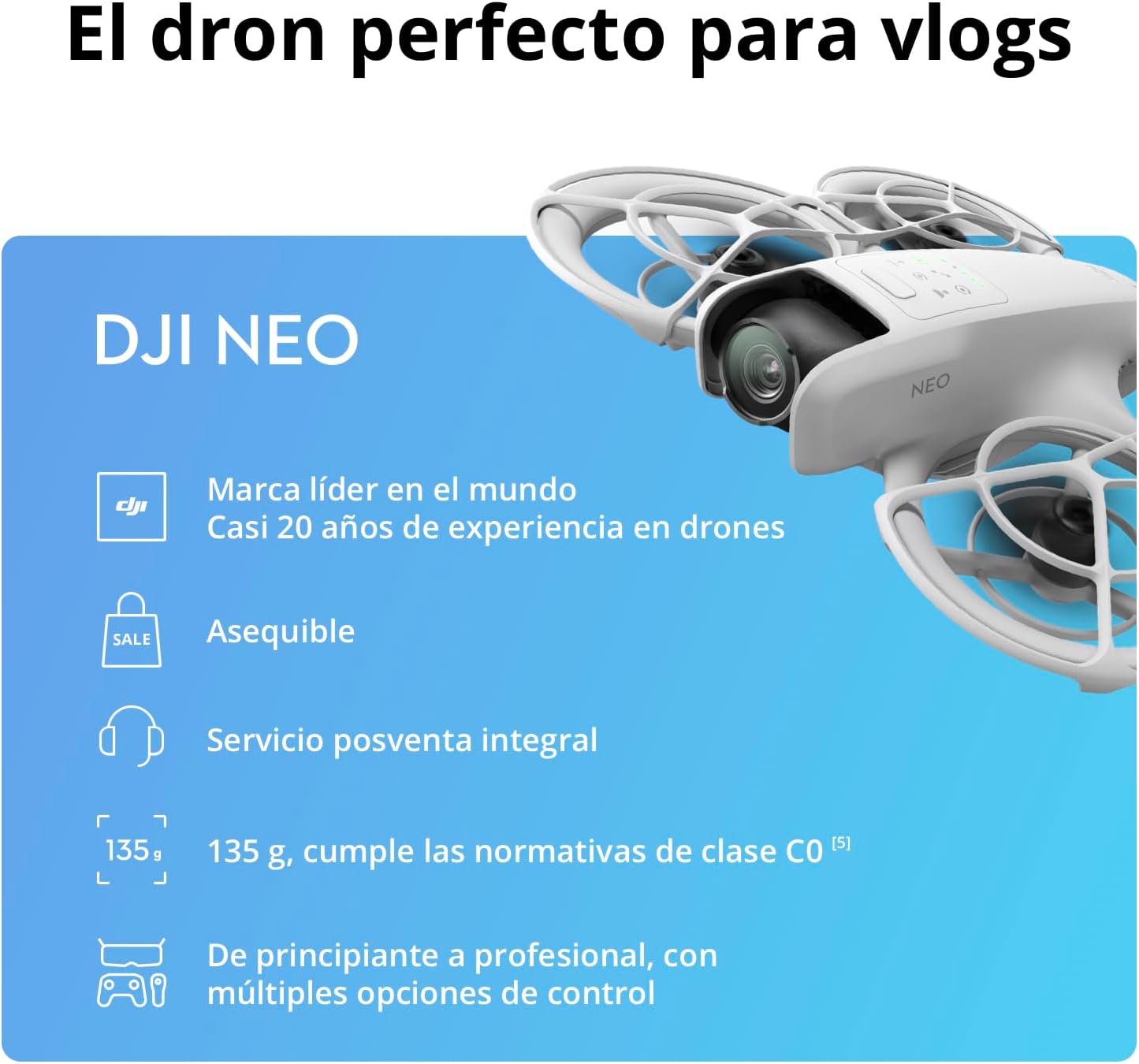 DRON DJI NEO PACK 4K