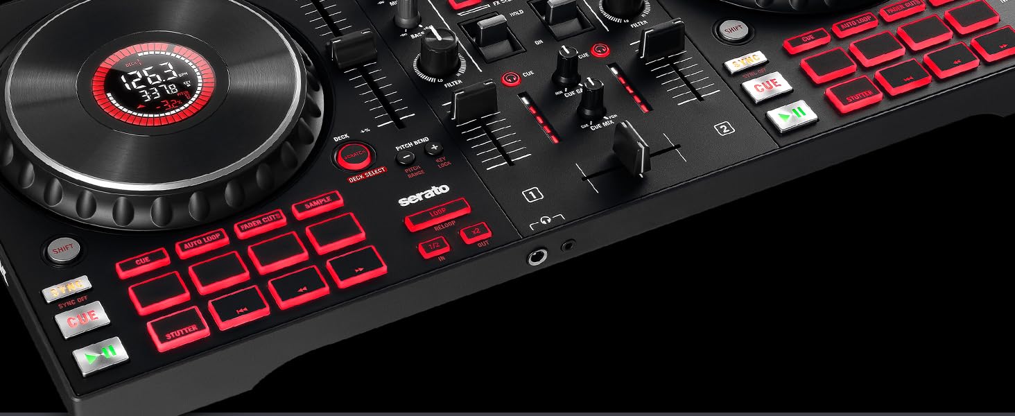 MESA MEZCLAS DJ NUMARK PLATINUM FX