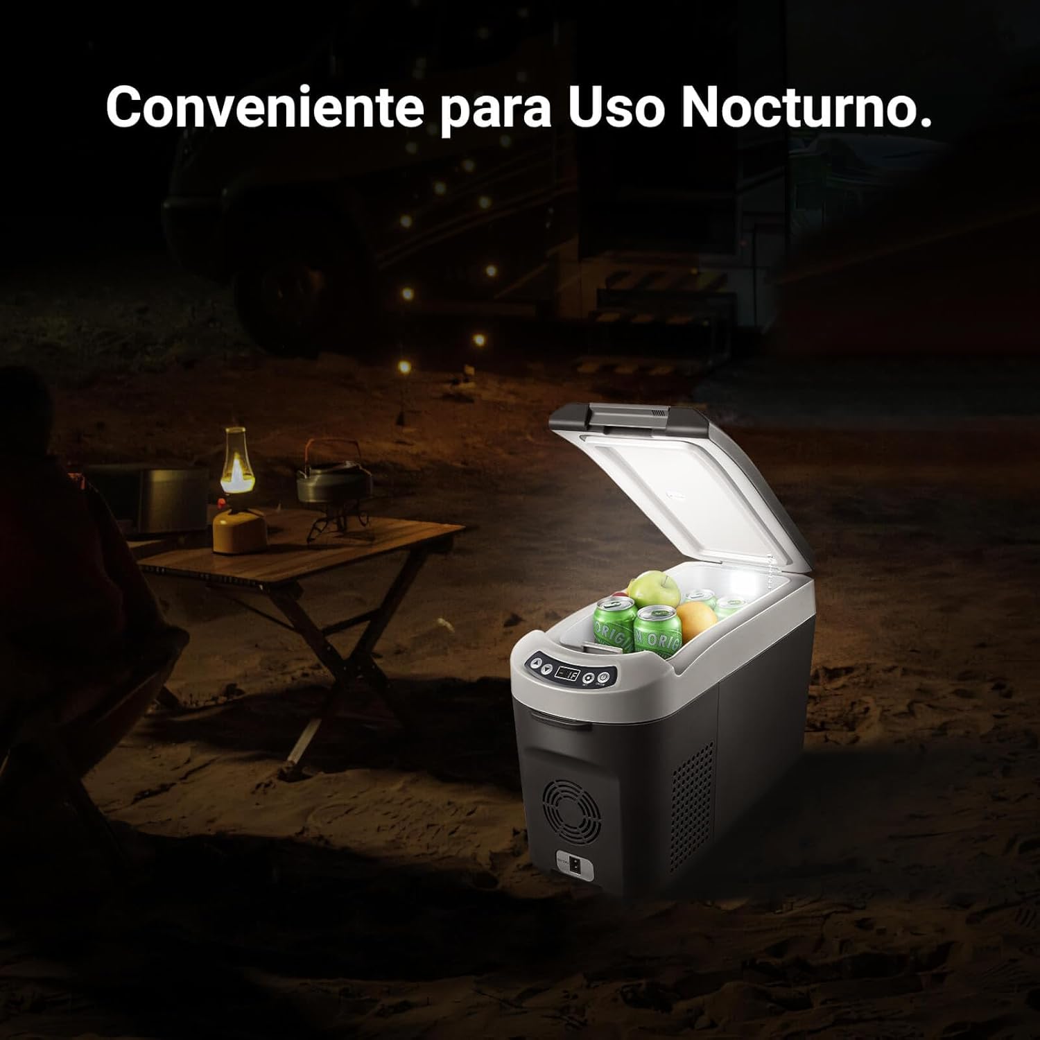 NEVERA PORTATIL 15 LITROS COMPRESOR