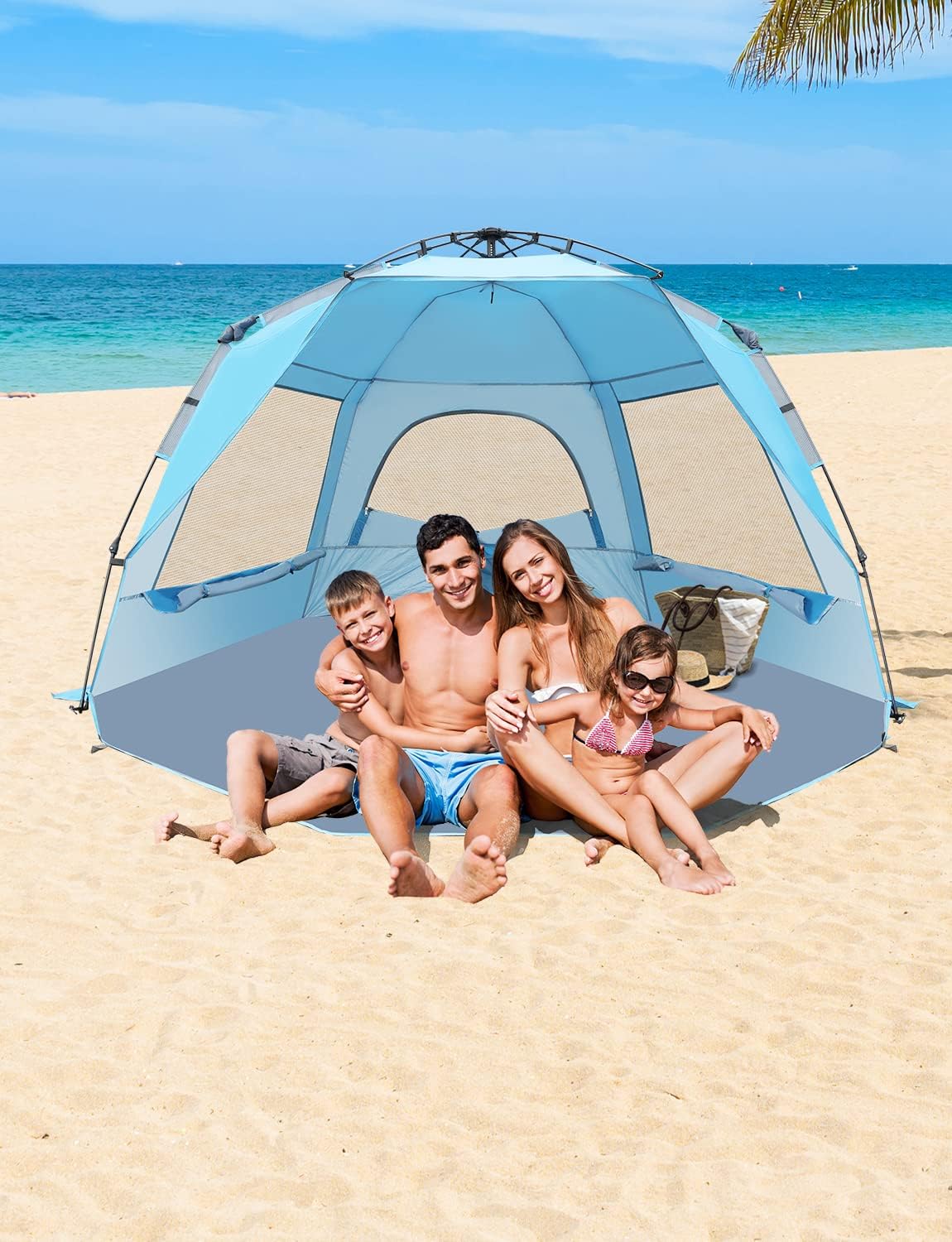 TIENDA PLAYA GLYMNIS 4/5 PERSONAS