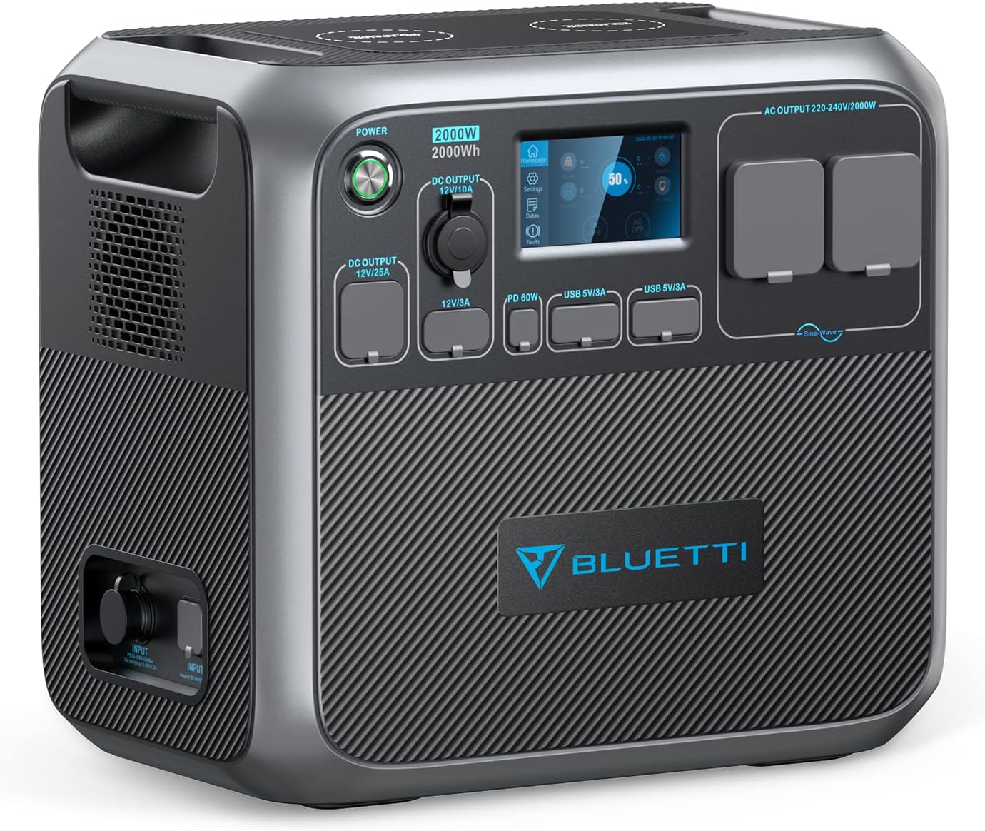 BATERIA BLUETTI AC200MAX LITIO 2048Wh 2200W