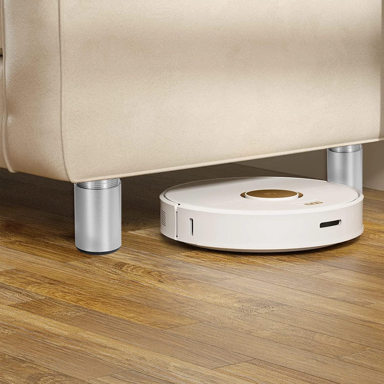 PATAS ALUMINIO 10 CM REGULABLES PACK 4