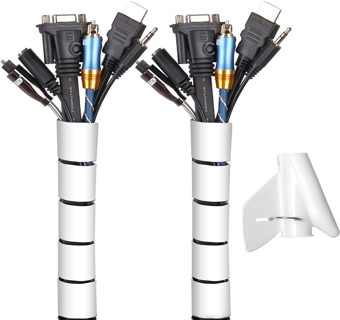 ORGANIZADOR DE CABLES ARTICULADO PACK 2