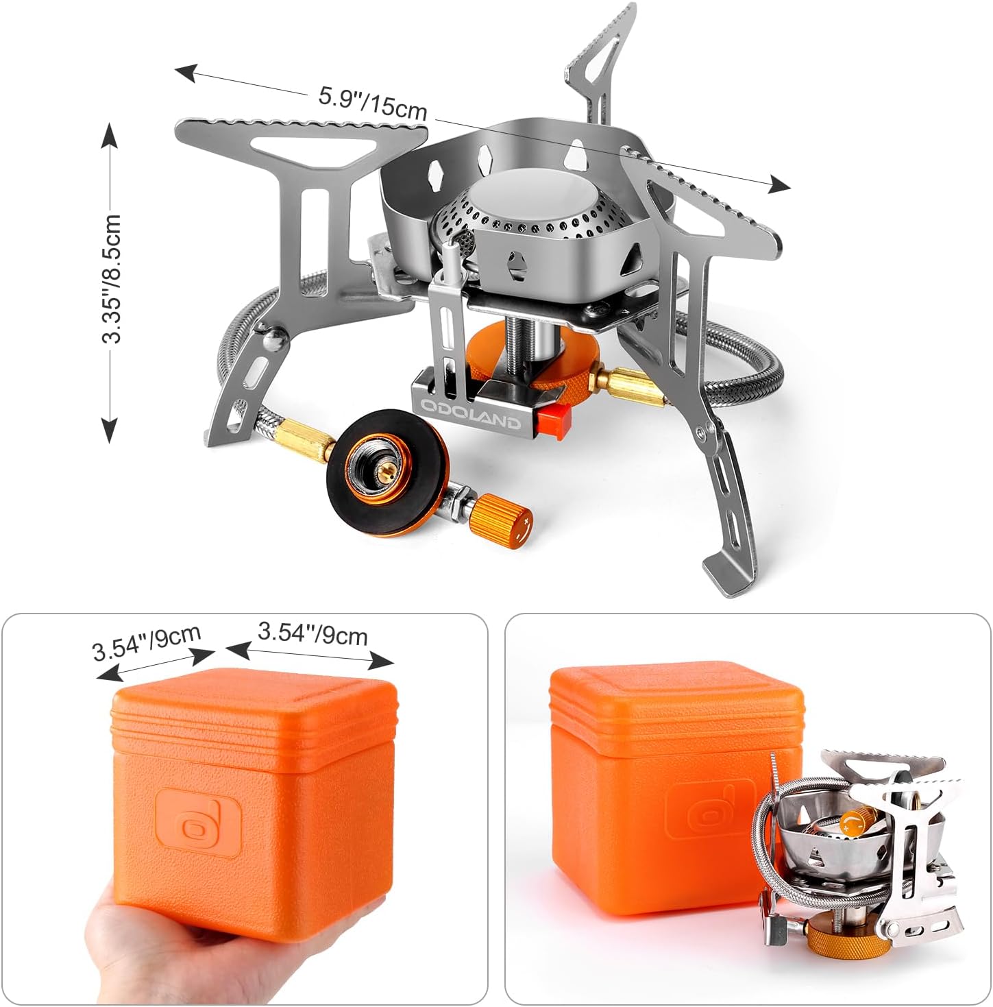 HORNILLO PLEGABLE PARA CARTUCHOS DE GAS