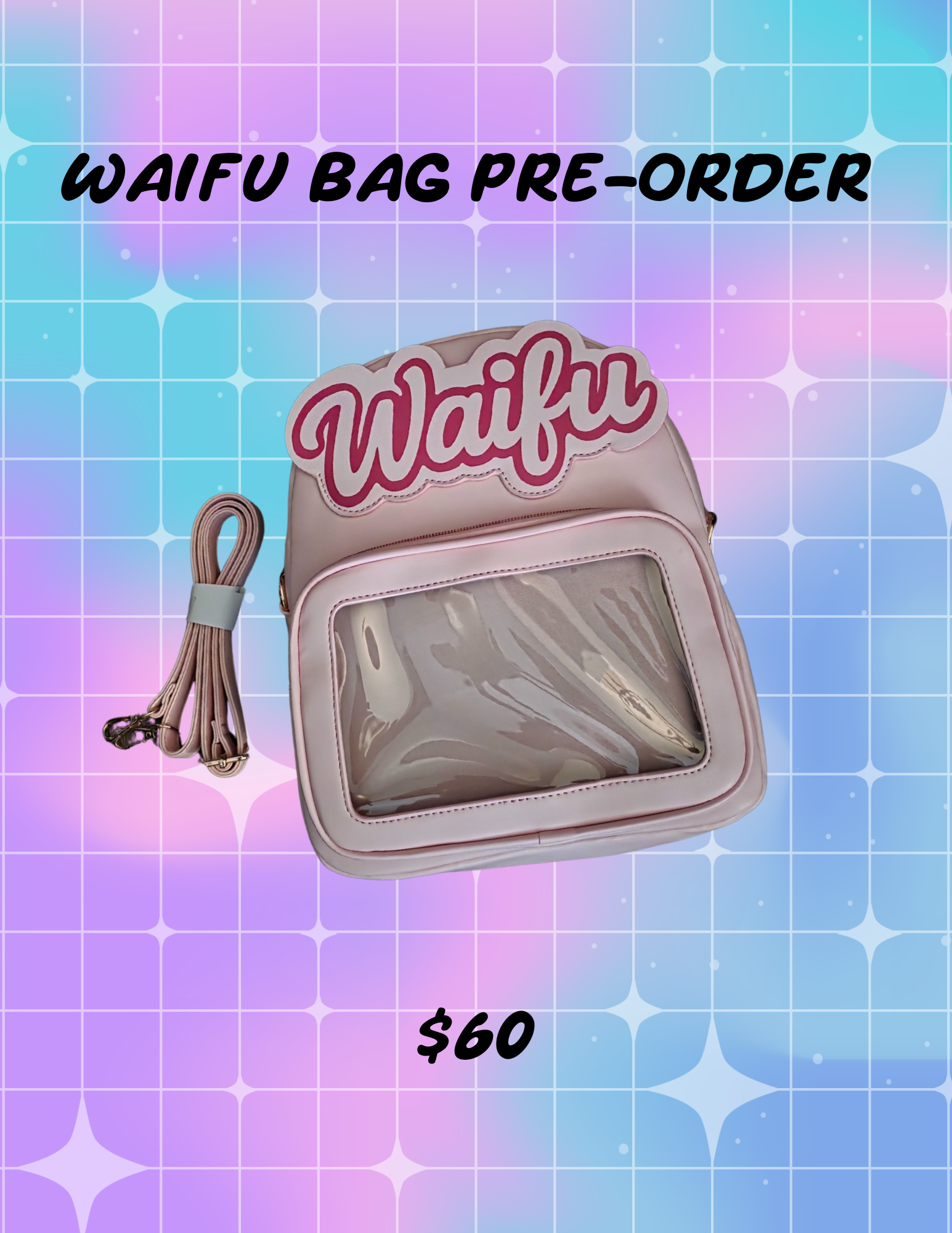 Waifu Bag (PRE ORDER) Ships by FEB 2026