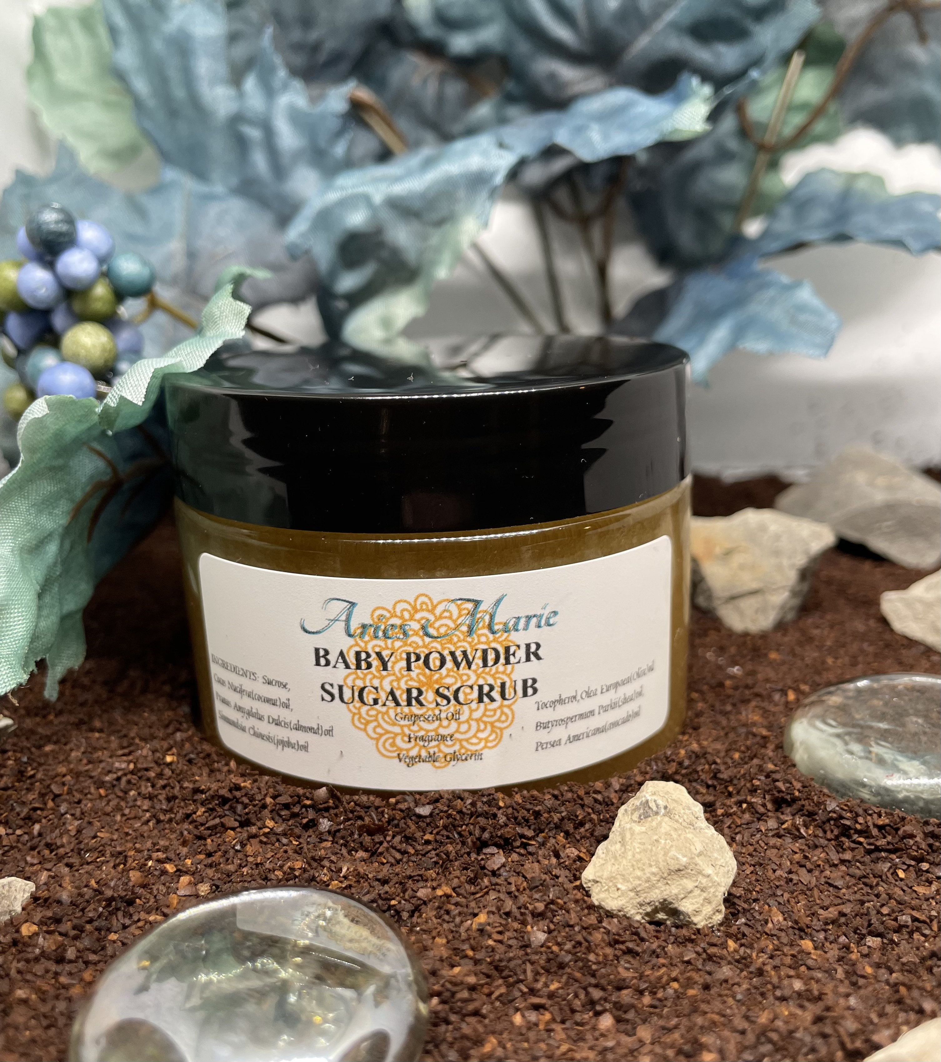 Baby Powder Sugar Scrub