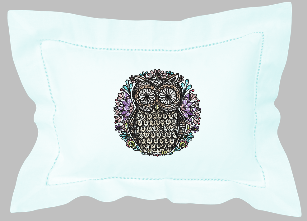 Cute owl mandala design for machine embroidery. In pes, dst, xxx and hus machine formats. Instant Download. For 6x10 hoop.