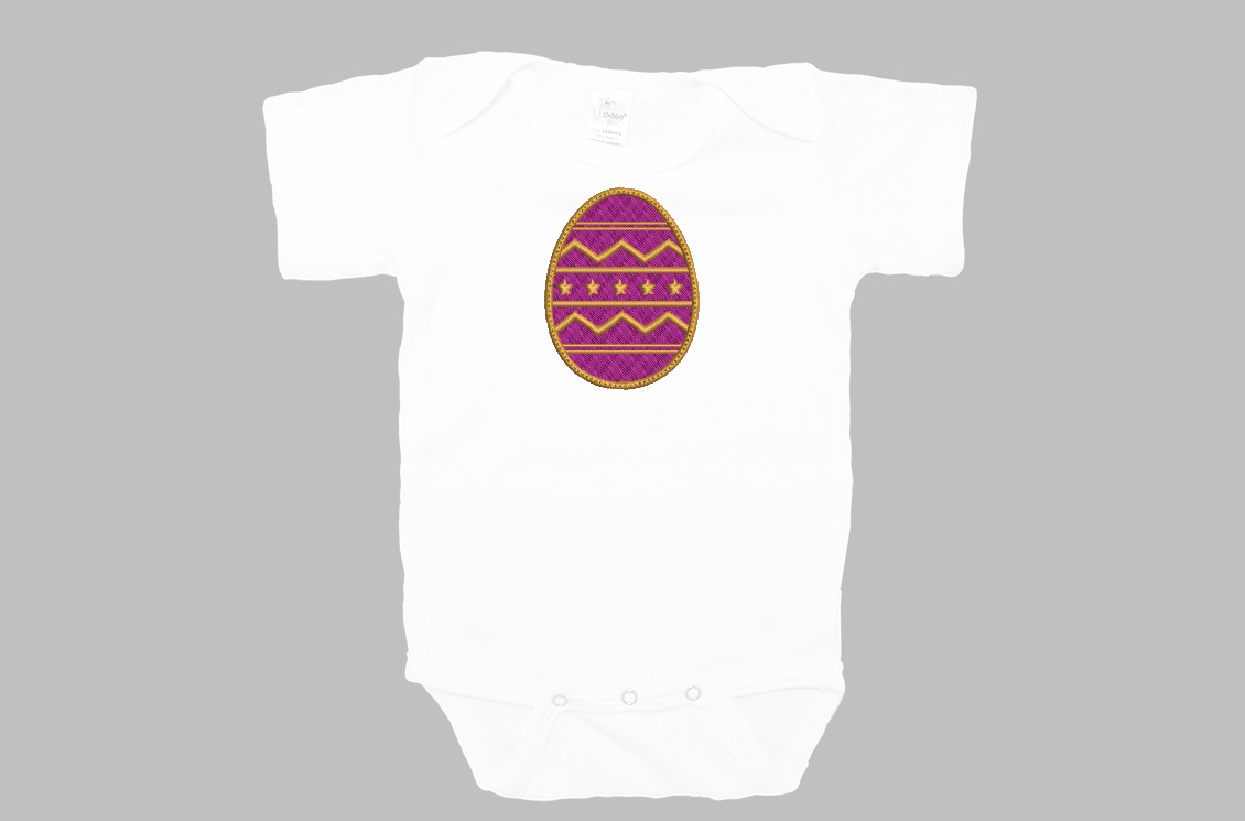 Easter egg with stars design for machine embroidery. In pes, dst, xxx and hus machine formats. Instant Download. For 4x4 hoop.