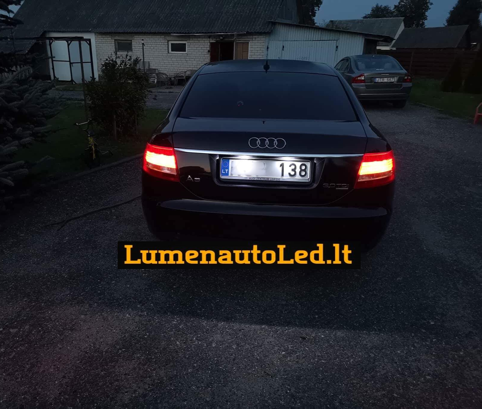 AUDI A3, A4, A5, A6, A8, Q7 LED numerio apšvietimas