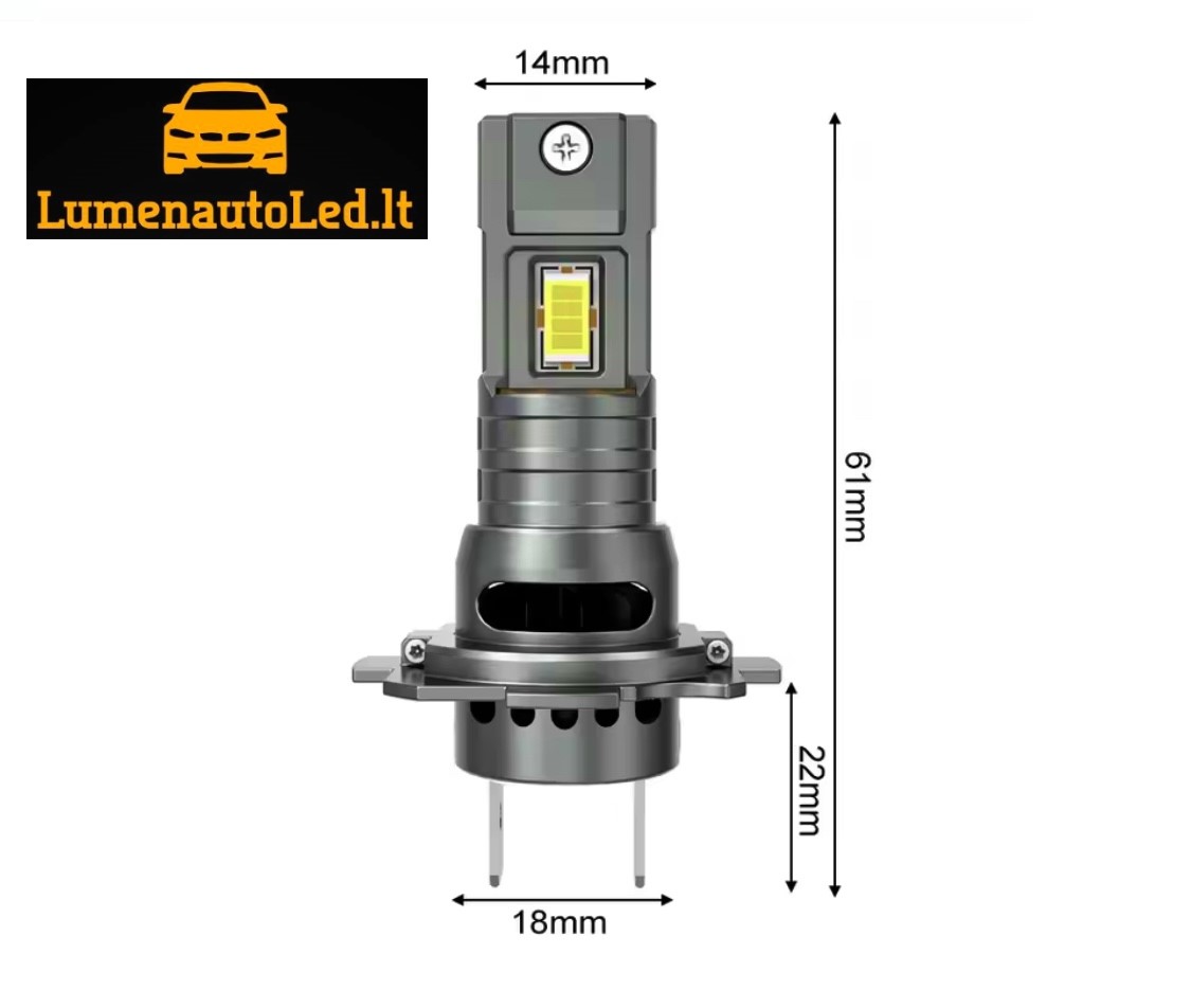 LED H7 Lumen7035 +500%