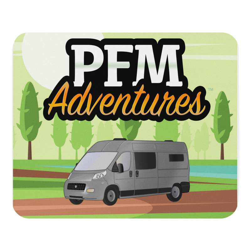 PFM Adventures Logo Mouse Pad