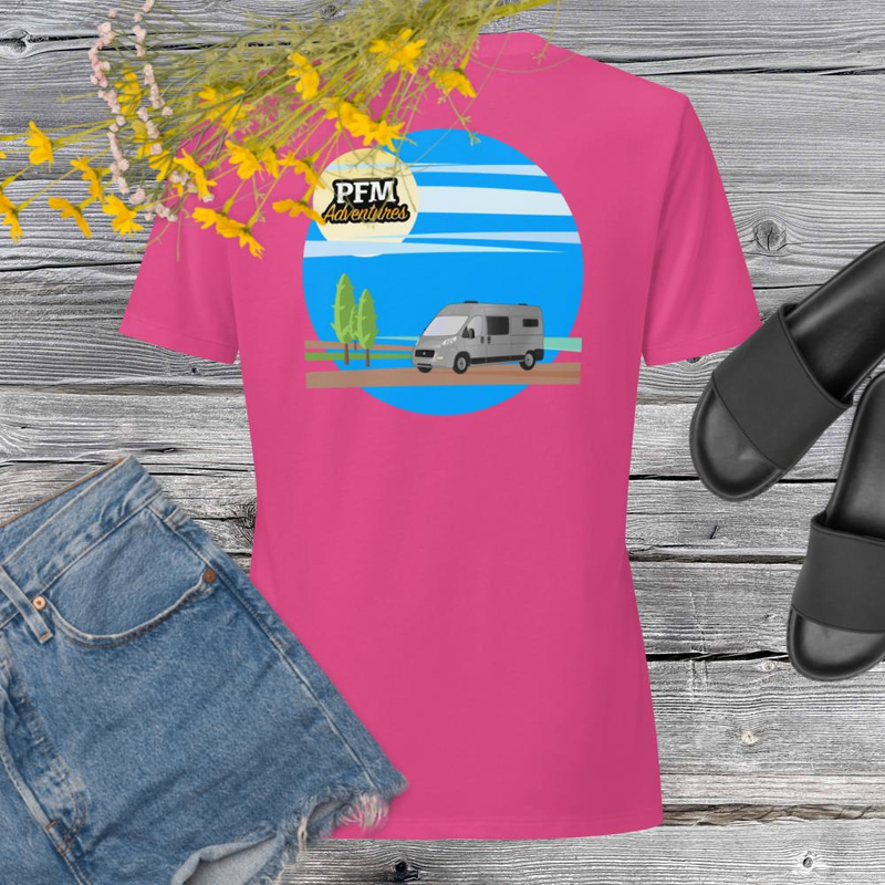 PFM Simple Life Women’s Relaxed V-neck Tee