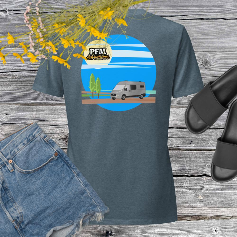 PFM Simple Life Women’s Relaxed V-neck Tee