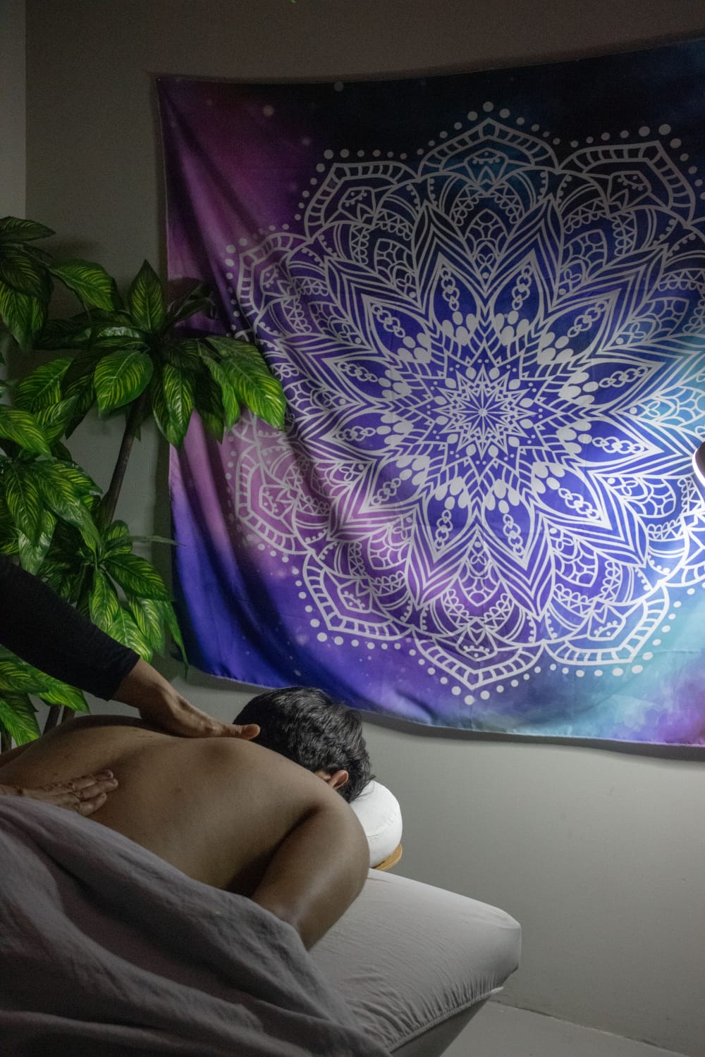 Relaxing massage