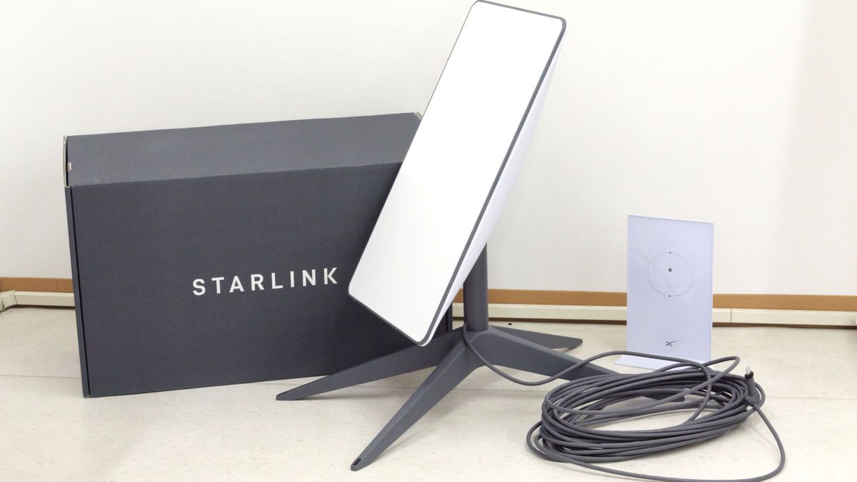 Original Starlink Internet Satellite Dish Kit V2 RVs Version (ROAM) Starlink ( Made In USA )