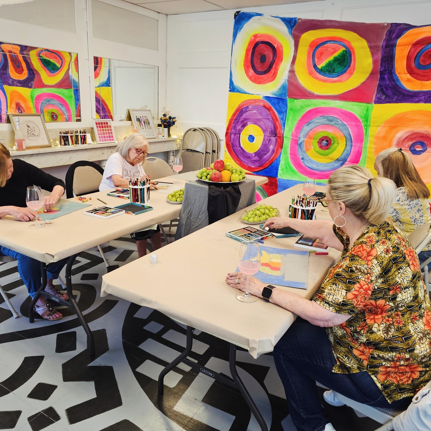 Draw With Us- art class for adults and seniors