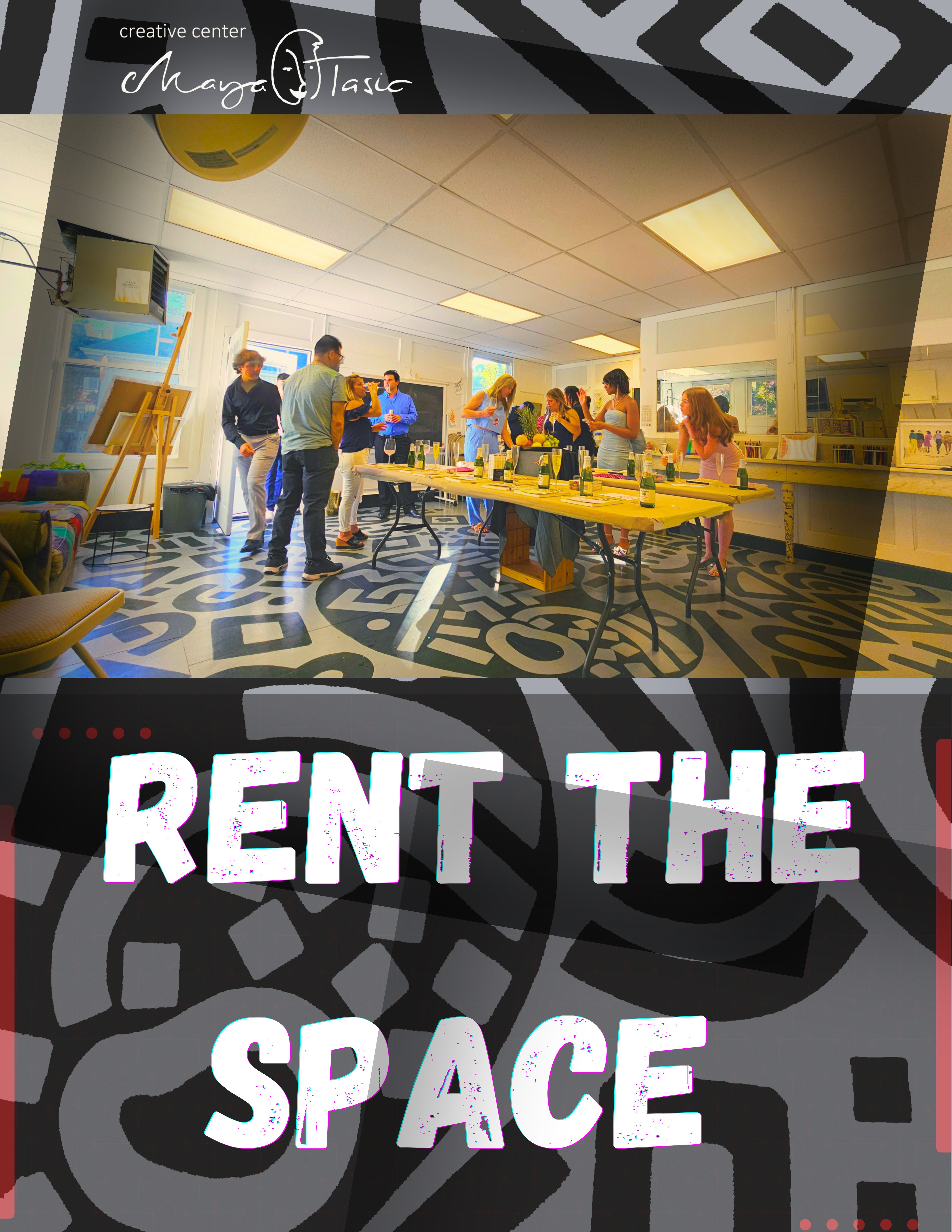 Creative Space Rental- up to 6 hours