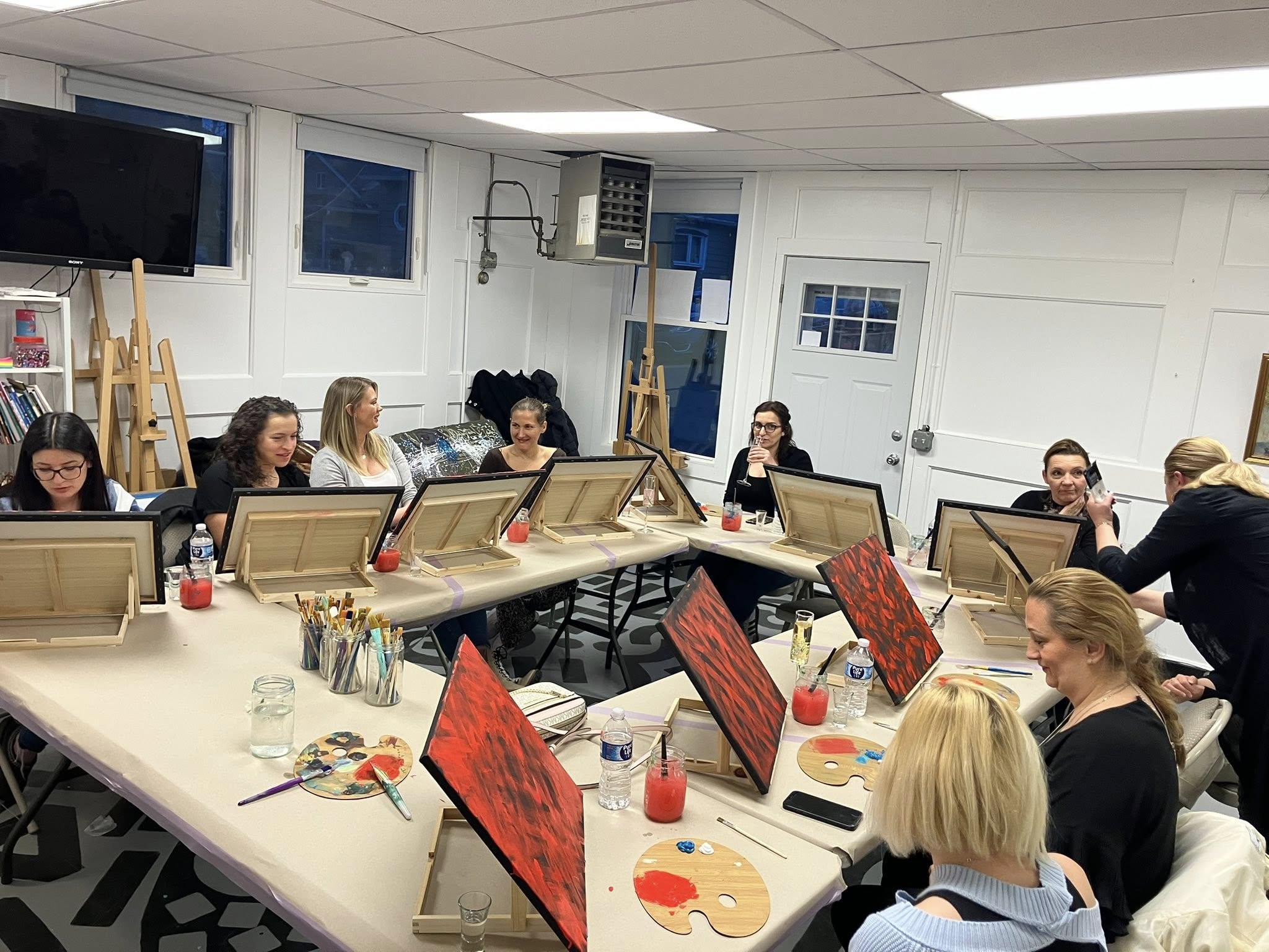 Sip and Paint with Maya Tasic- Acrylic Painting