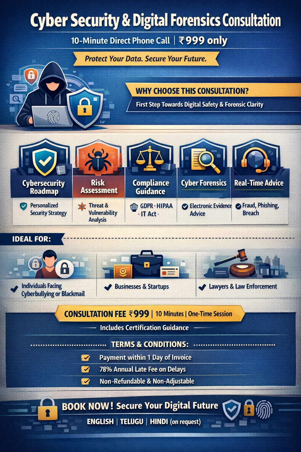 π Consultation 10 Minutes Direct Phone Call One-Time Session