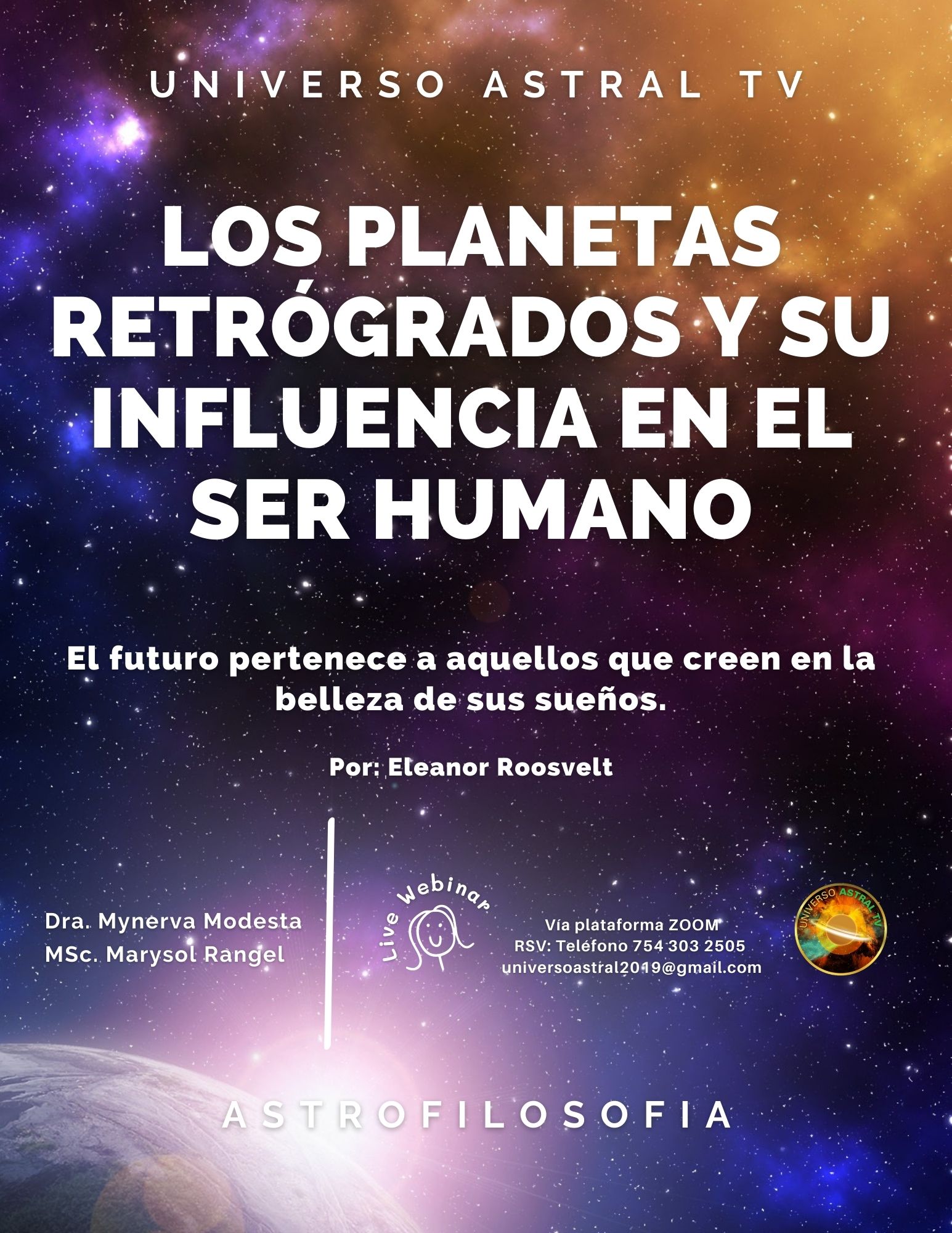 TALLER ASTROLOGÍA: LOS PLANETAS RETROGRADOS