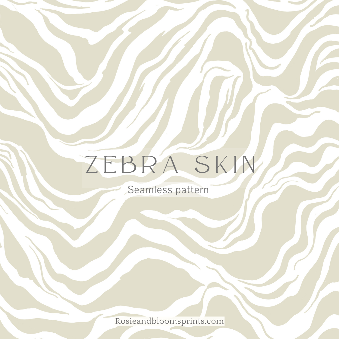 Zebra Skin Seamless Pattern-205