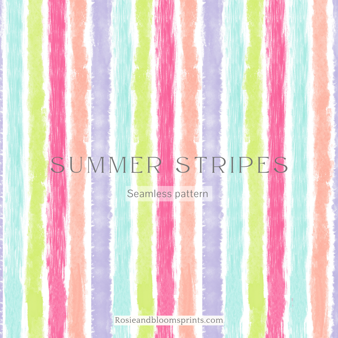 Summer Stripes Seamless Pattern-237