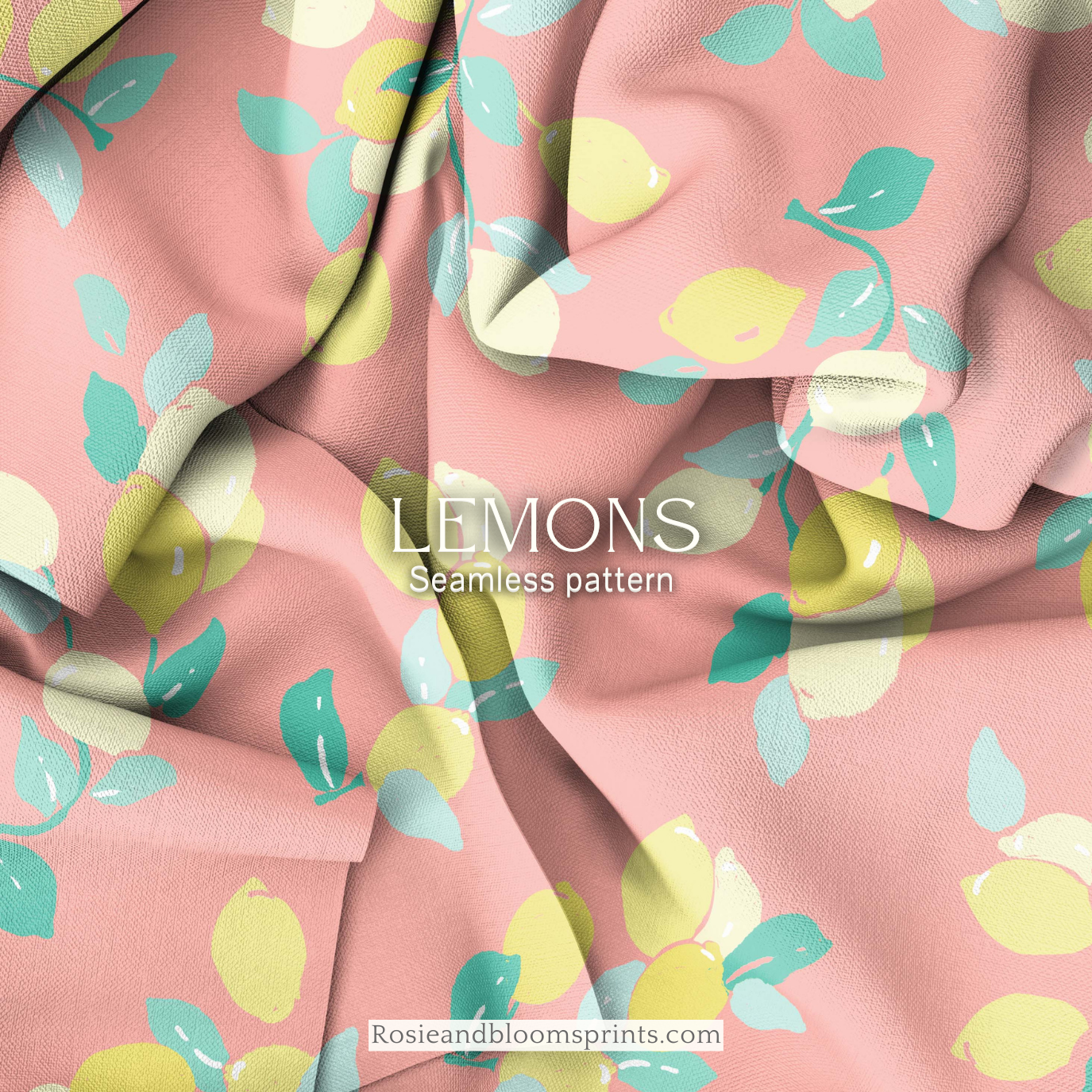 Lemons Seamless Pattern-125