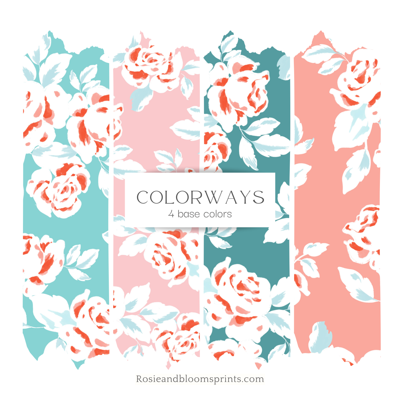 Vintage Roses Seamless Pattern-152