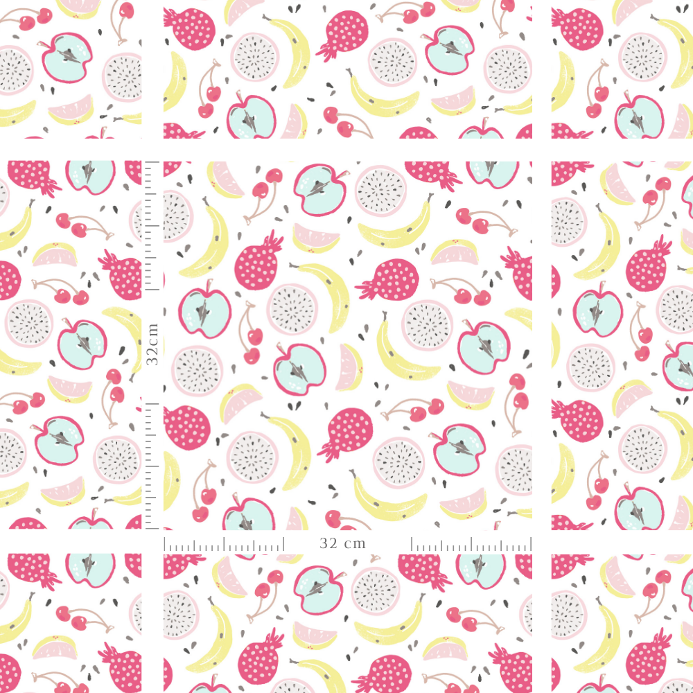 Tropical Fruit Seamless Pattern-131
