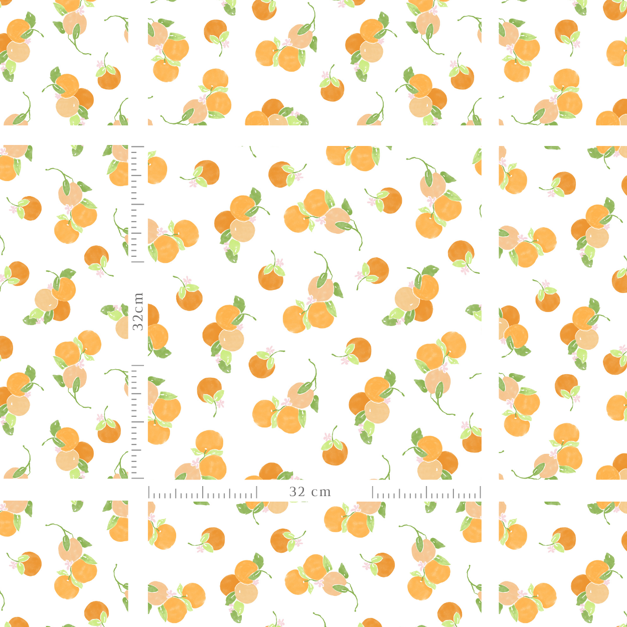 Oranges Seamless Pattern-123