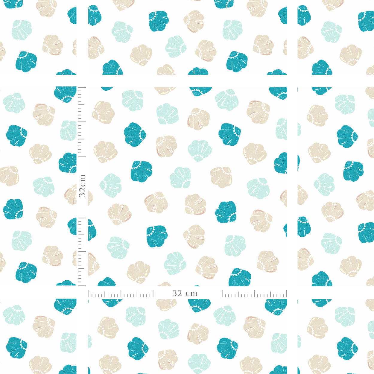 Seashells Seamless Pattern-86