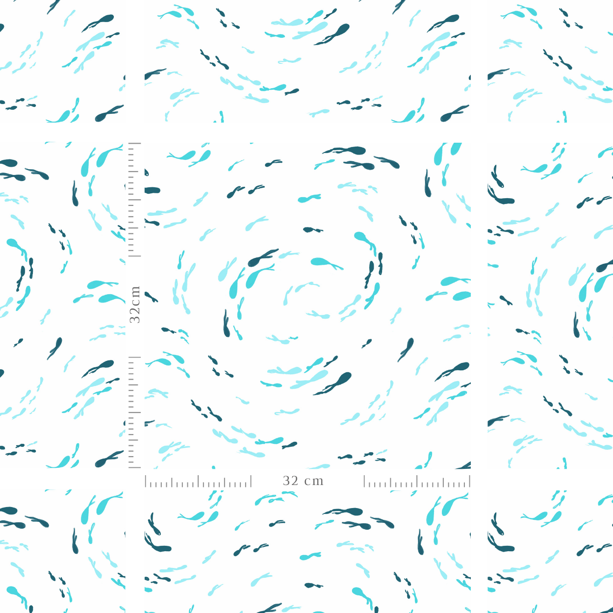 Under The Ocean Seamless Pattern-054