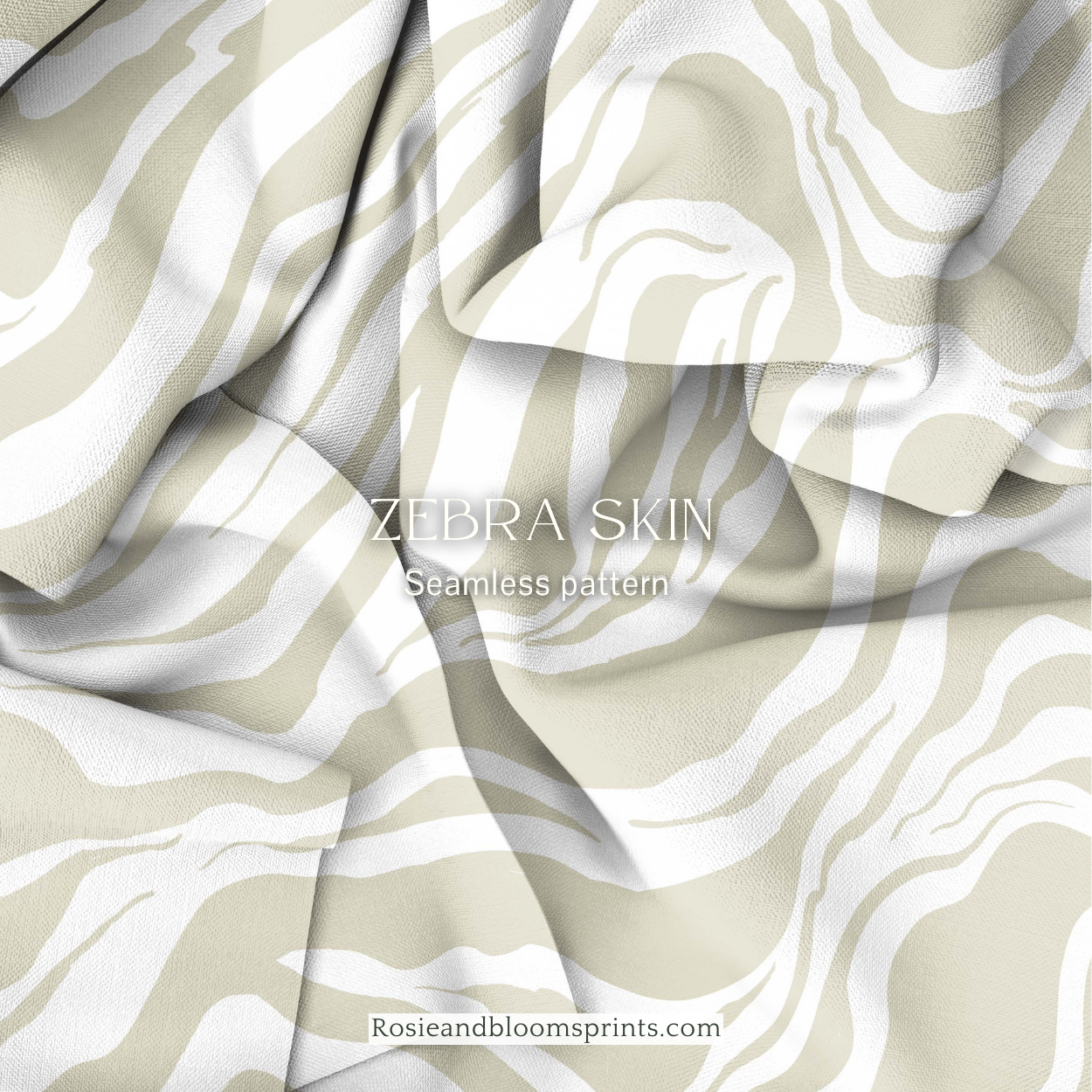 Zebra Skin Seamless Pattern-205