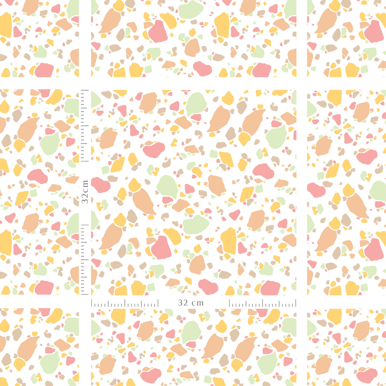 Lively terrazzo Seamless Pattern-215