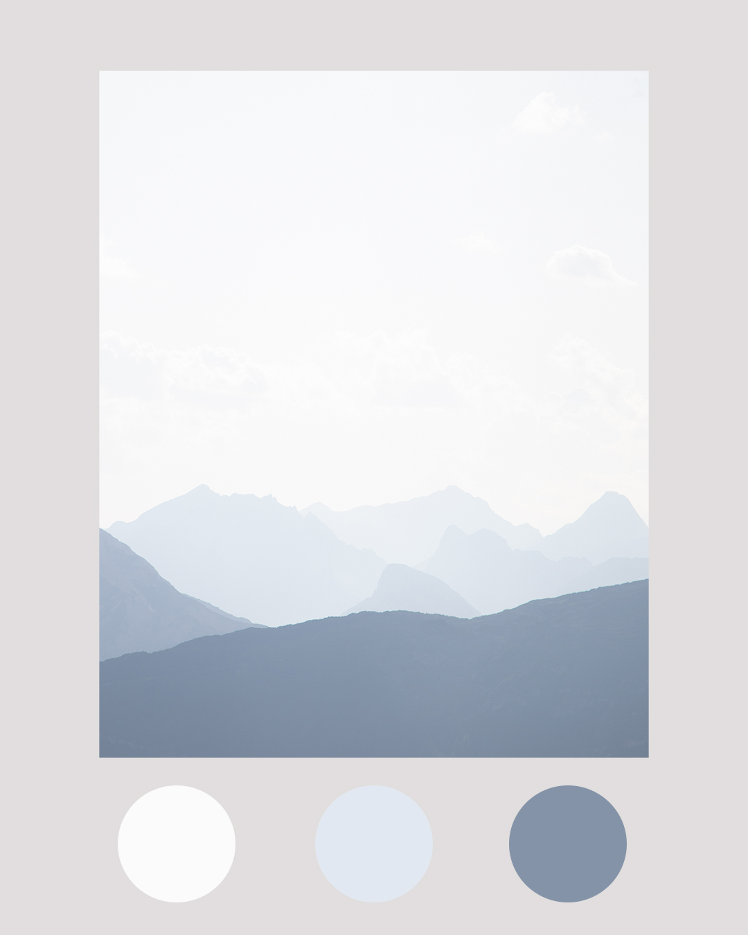 Dolomites blue