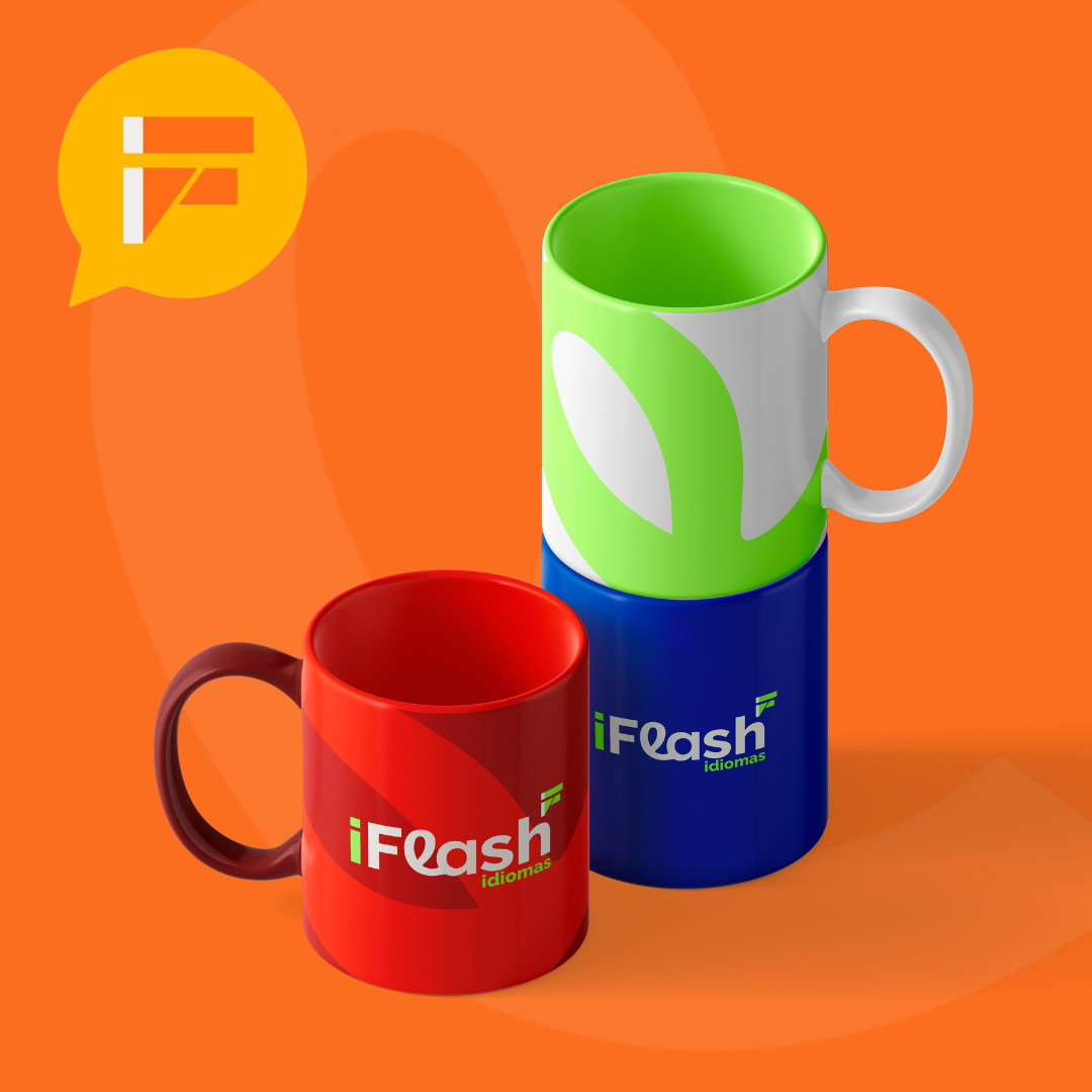 Canecas iFlash idiomas