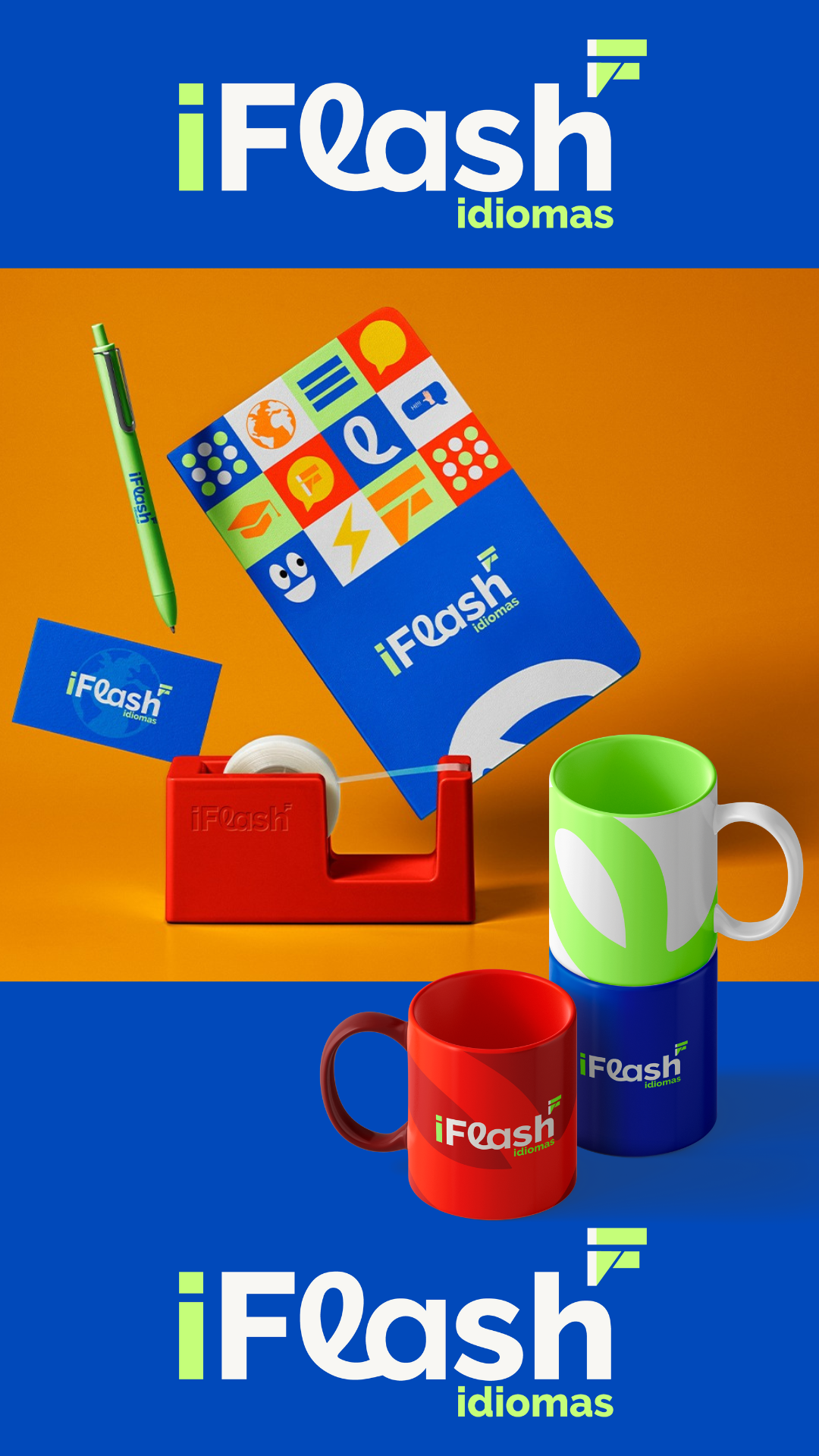 Canecas iFlash idiomas