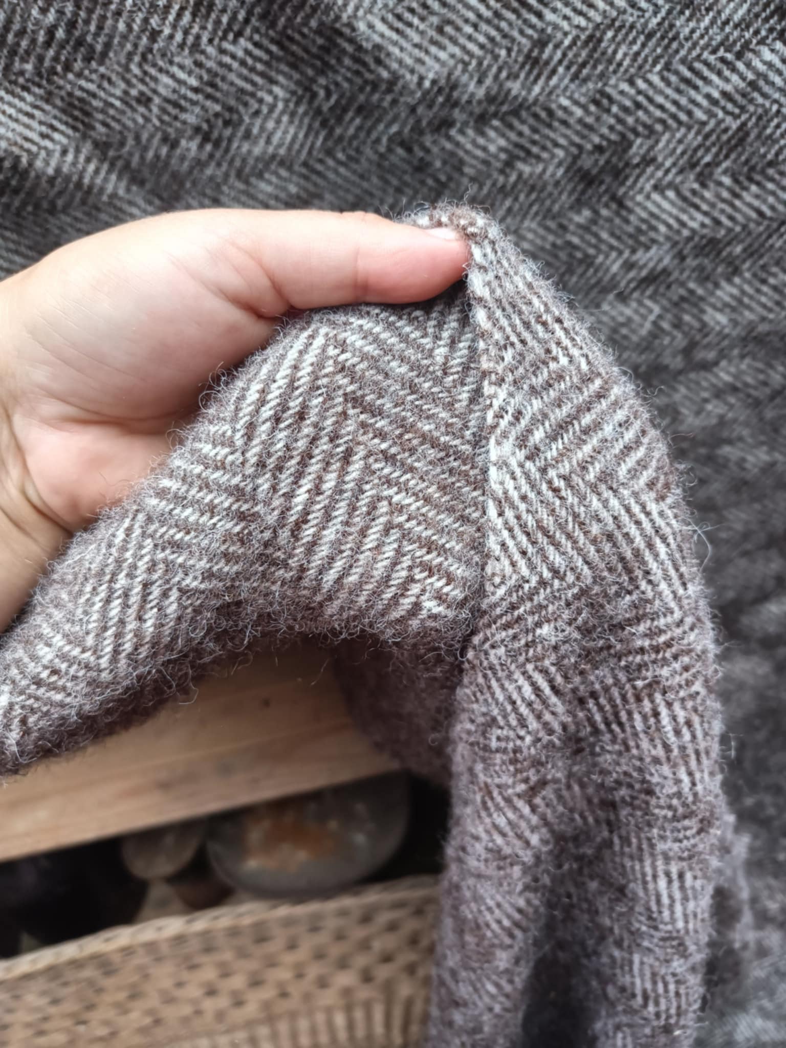 Herringbone Wool Cloth