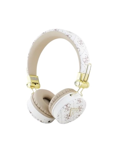 Auricular inalámbrico Guess 4G Triangle ENC blanco
