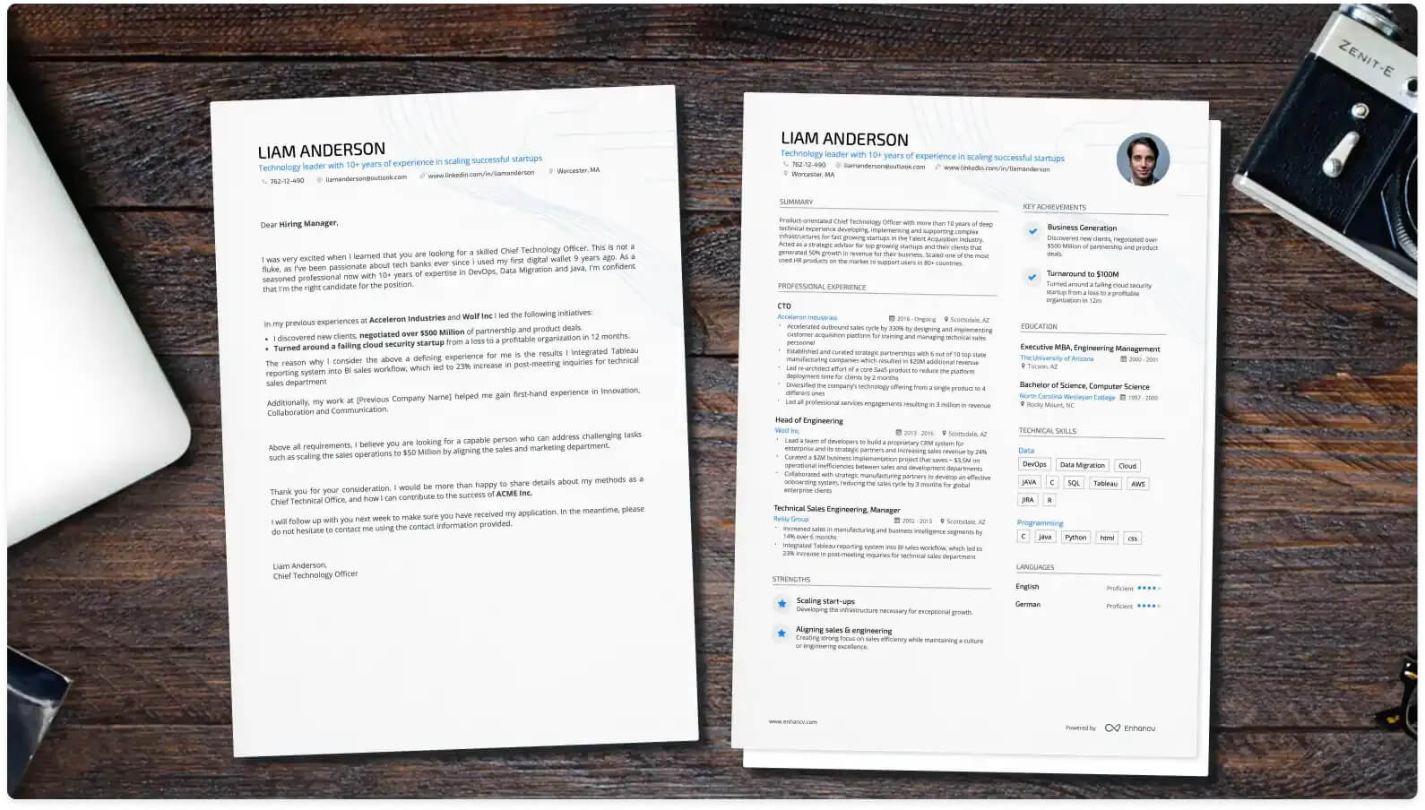 Resume and coverletter package