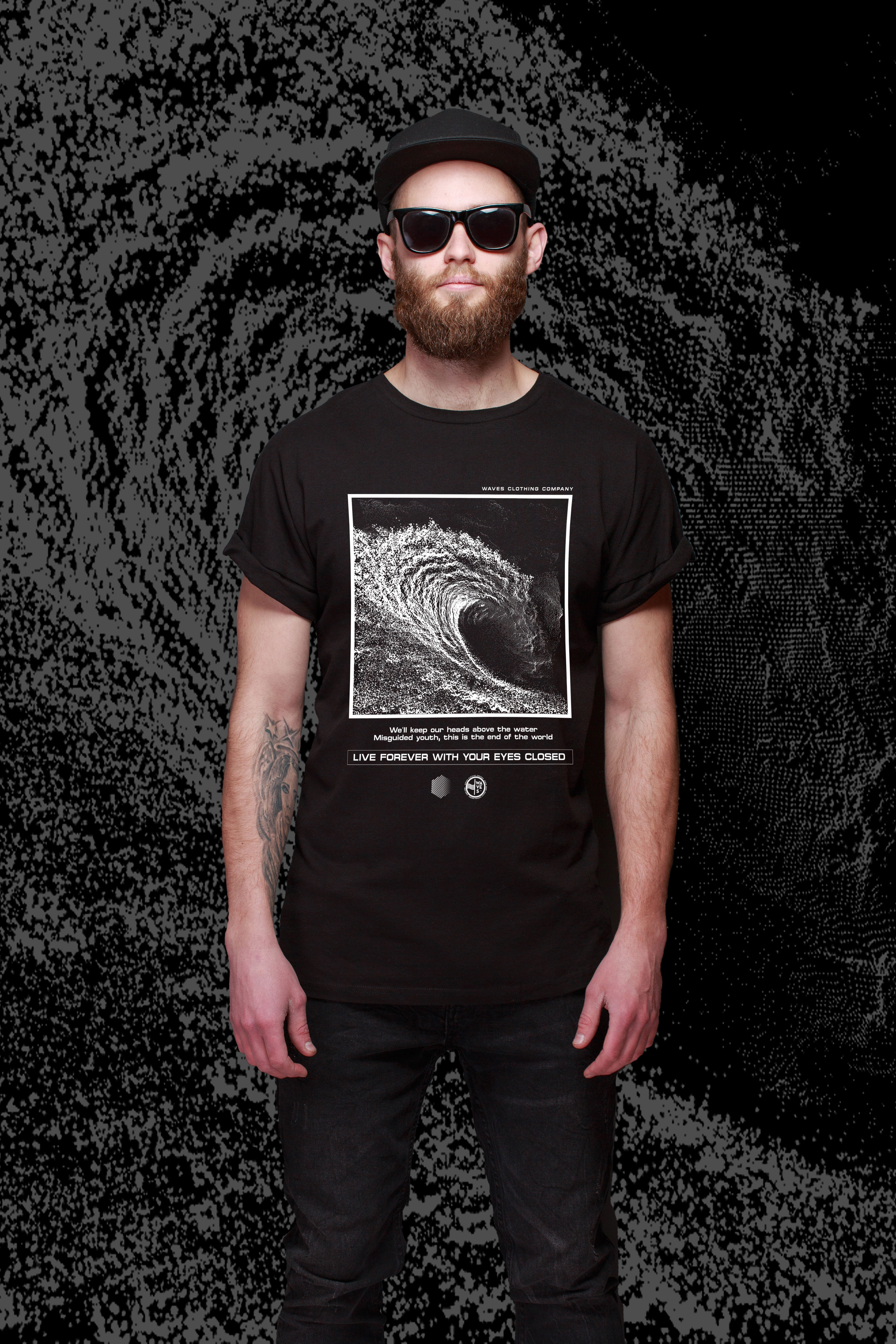 Camiseta WAVES