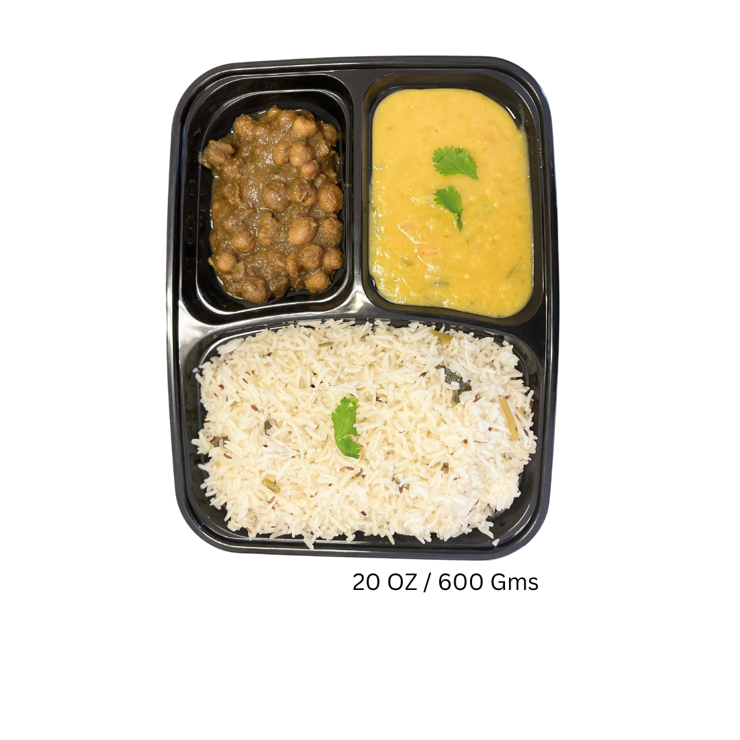Chhole Masala Meal Plate 