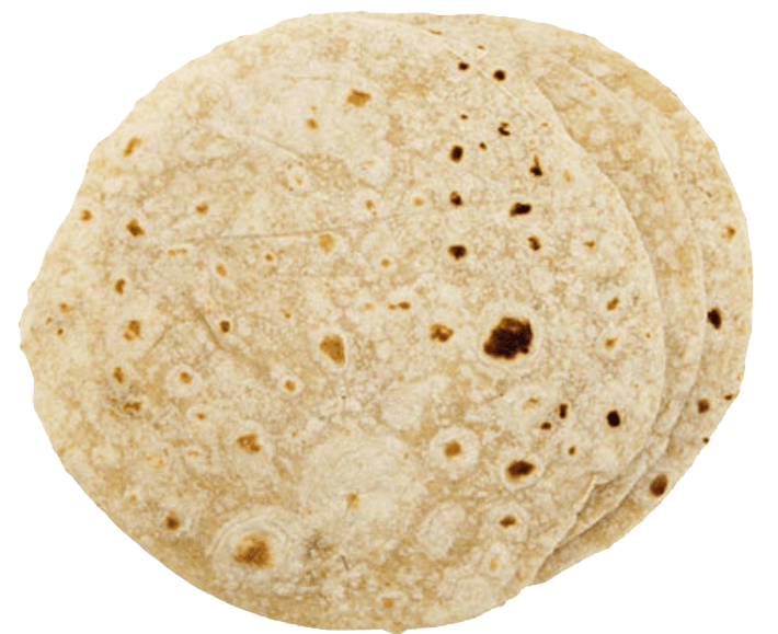 Half cooked Roti - Chapati