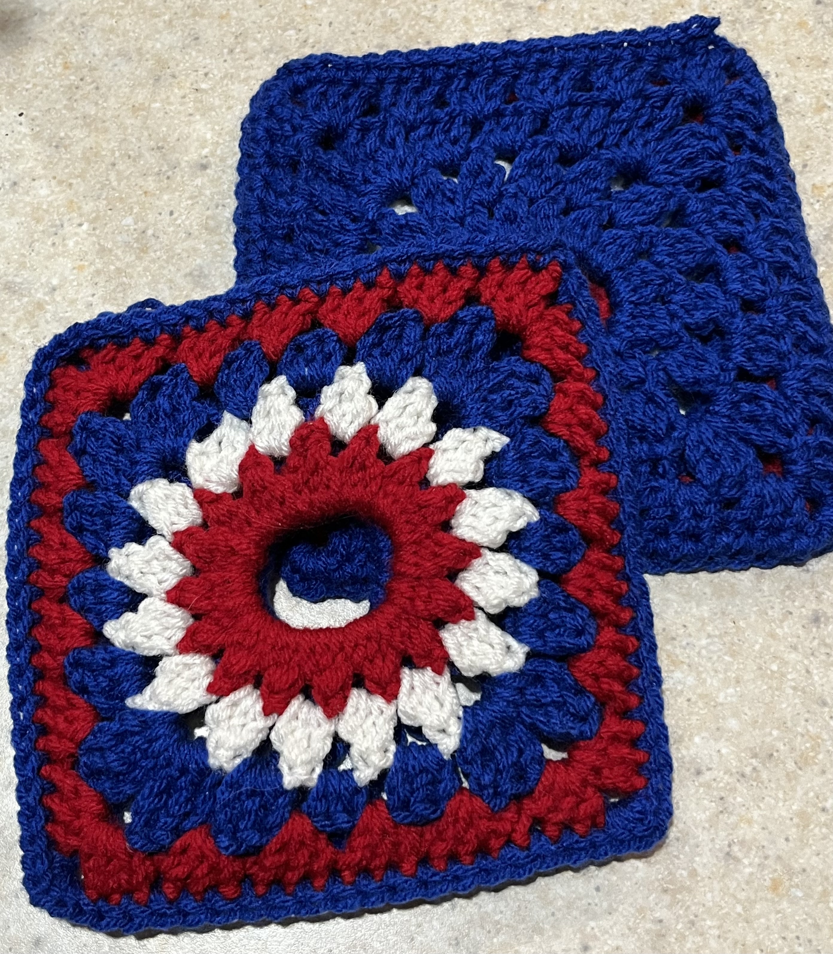 English Stirrup Cover Retro Granny Style